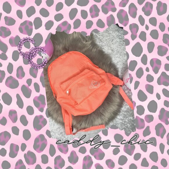 VS Pink Mini Backpack Pink Coral - Picture 1 of 9